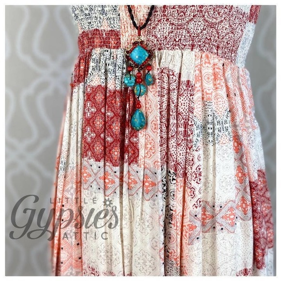 The Kris Bohemian Handkerchief Dress - Picture 4 of 12